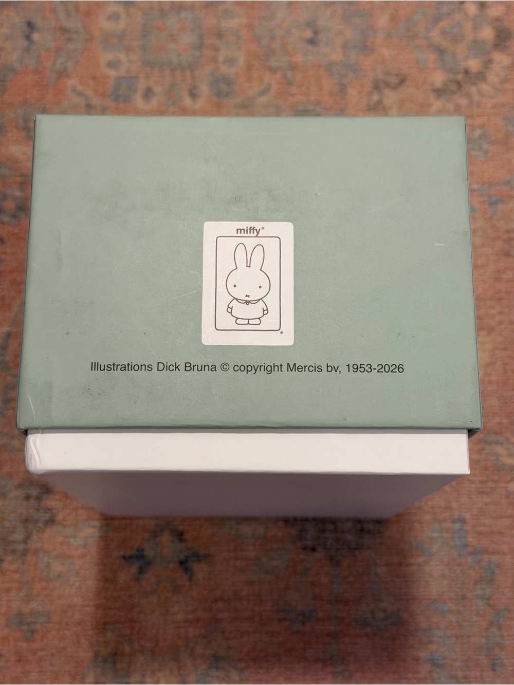 Brand New Miffy X Starbucks Ceramic Mug Featuring A 3D Rabbit Figure on The Lid - Picture 4 of 11